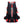 Load image into Gallery viewer, A black and red hiking backpack