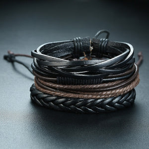 Men's Vintage Leather Bracelets