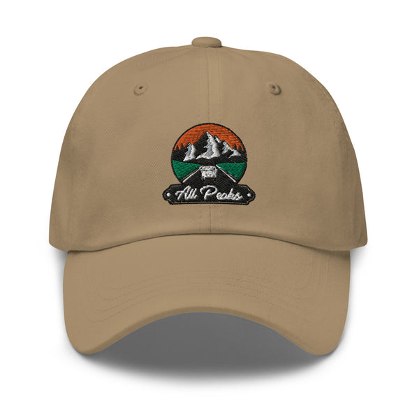 All Peaks Dad hat