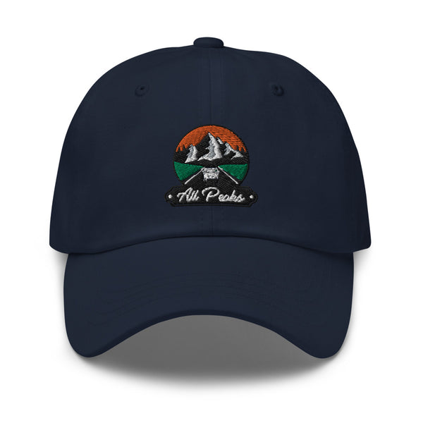 All Peaks Dad hat