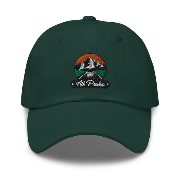 All Peaks Dad hat