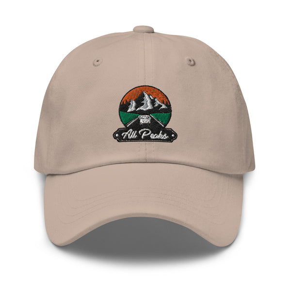 All Peaks Dad hat