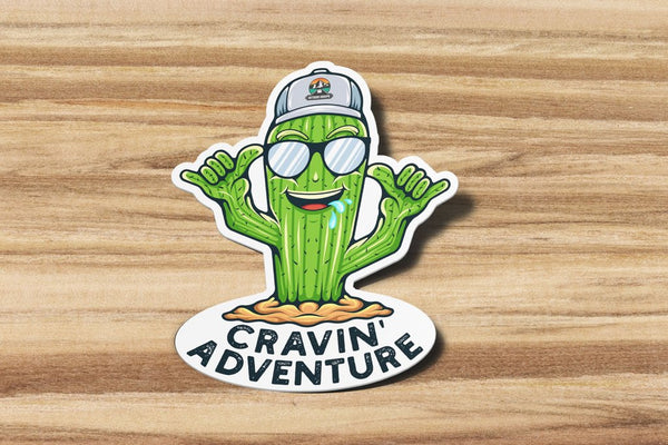 Cravin' Adventure Sticker