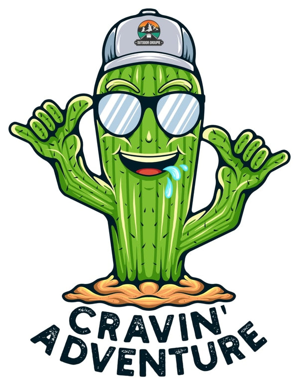 Cravin' Adventure Sticker