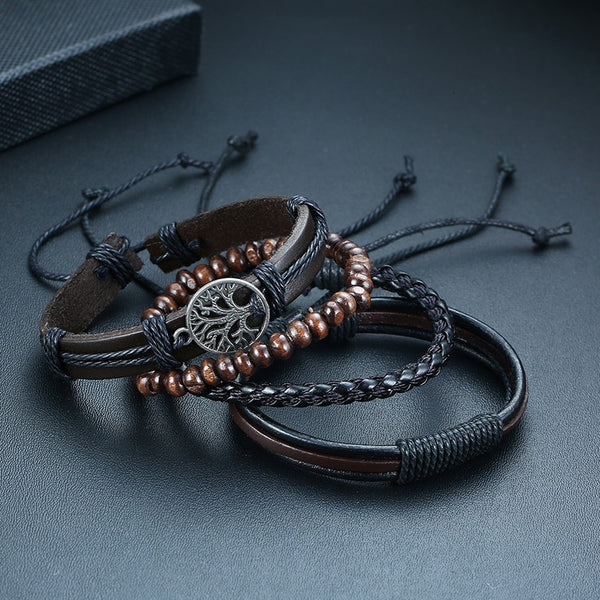 Men's Vintage Leather Bracelets