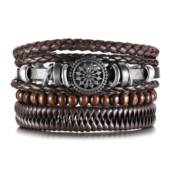 Men's Vintage Leather Bracelets