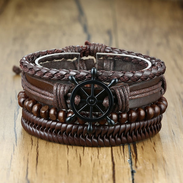 Men's Vintage Leather Bracelets