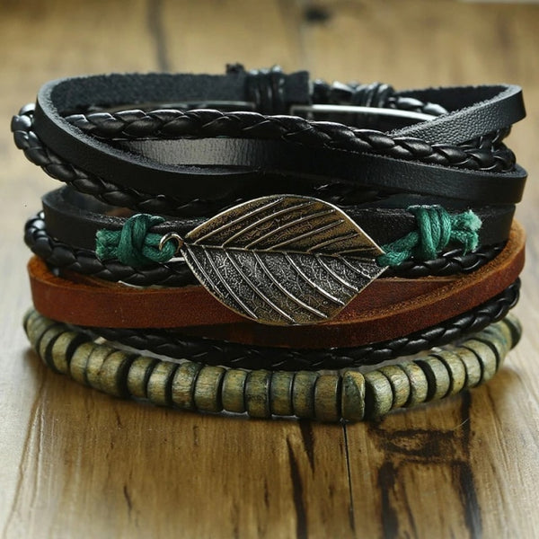 Men's Vintage Leather Bracelets