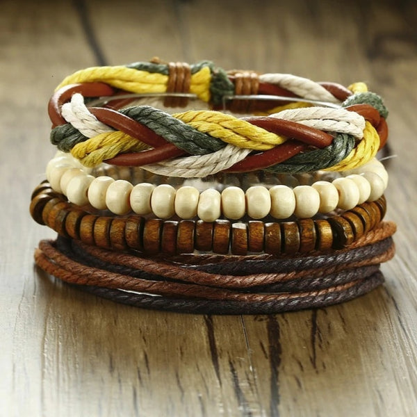 Men's Vintage Leather Bracelets