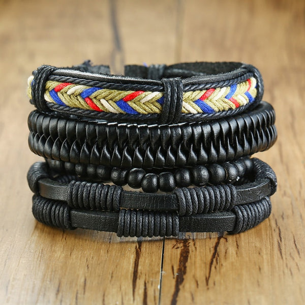 Men's Vintage Leather Bracelets