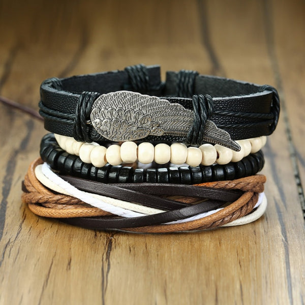 Men's Vintage Leather Bracelets