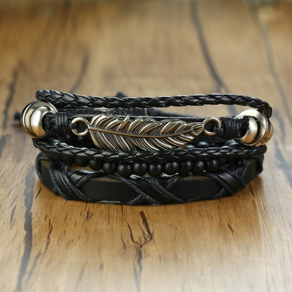 Men's Vintage Leather Bracelets