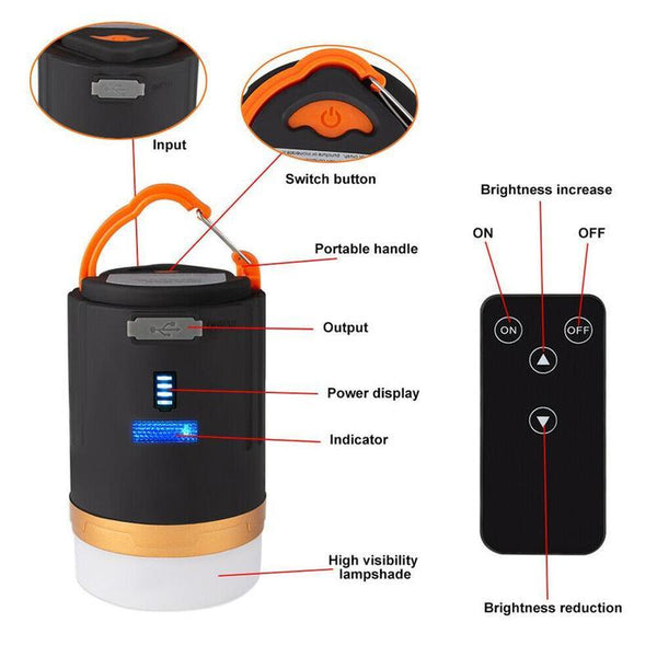 Multi-Functional Durable Camping Light