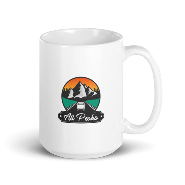 All Peaks 15oz Coffee Mug